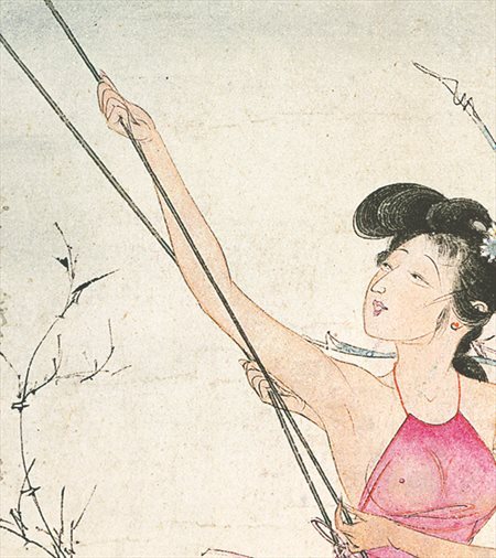 咸安-胡也佛的仕女画和最知名的金瓶梅秘戏图